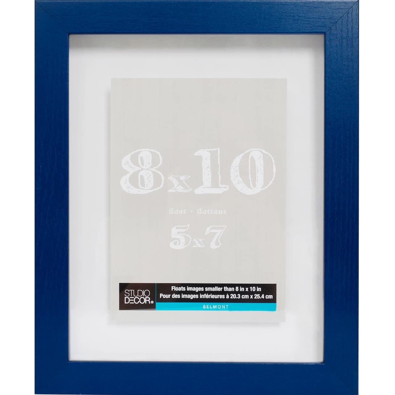 8 Pack: Sapphire Blue 8" x 10" Belmont Float Frame by Studio Décor®